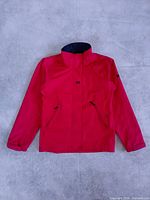 Front view showing overall jacket design and color