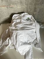 Front view of hoodie showing overall design, pocket and hood