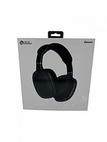 Front of sealed Airstream X headphone box