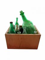 crate front view with visible bottles