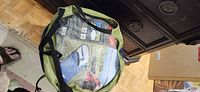 Ventura sleeping bag inside carry sack