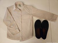 Shirt and shoes overview