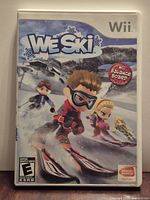 Front of the Wii game case showing title and artwork