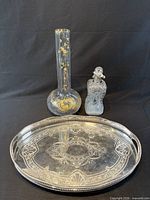 tray, vase, decanter group shot