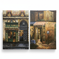 Both canvases side by side showing full diptych