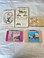 All five advertising boxes overview