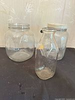 all three glass pieces together