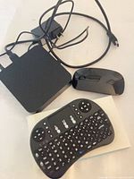 Streaming box, mouse, keyboard, cables