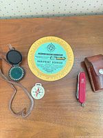 All items together on tabletop