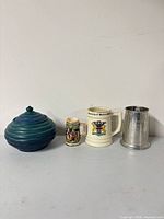 Group shot of all four items lined up