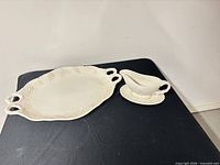 Platter, gravy boat, and underplate overview