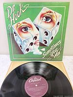 Front of sleeve and record