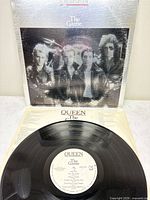 Front view of LP jacket, inner sleeve and vinyl