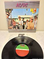 Front cover of AC/DC Dirty Deeds Done Dirt Cheap LP