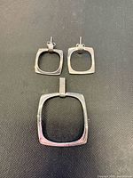 Pendant and earrings full set overview
