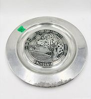 Front view showing San Mateo seal design and overall condition