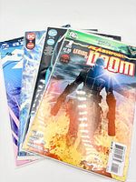 Stack of four DC Flashpoint comics fanned out