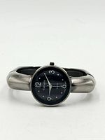 Front view of Varsales watch showing dial and bracelet