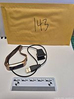 Tracker, band and charger overview