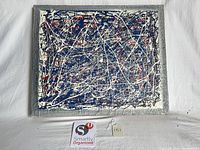 Front view of entire painting