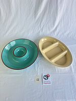 both serving dishes side by side showing overall appearance and colors
