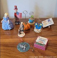 All ten items displayed on wooden surface