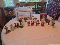 Full lot overview on table