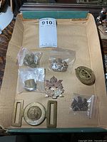 All items laid out in cardboard tray