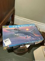 Box top showing Revell F-16 Air Defense Fighter branding