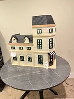 overall front and side view of dollhouse