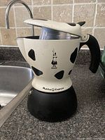 Full view of Bialetti Mukka Express assembled
