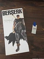 Front view of Berserk Guts figure box