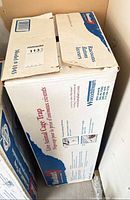 Worn cardboard retail box showing Havahart branding and model information