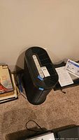 Full view of Honeywell HPA300 air purifier standing on floor