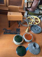 Overview of all items on table