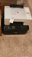 Dell Photo 924 stacked on top of Canon Pixma printer
