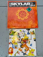 Front covers of Exotika and The Trip 10-inch vinyl records