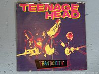 Front sleeve showing Teenage Head Frantic City artwork