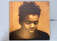 Front cover of Tracy Chapman LP showing portrait artwork