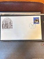 Full view of the 1982 Canada 35¢ Christmas Nativity first day cover