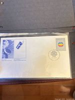 Entire first day cover in sleeve showing stamp, cachet and postmark
