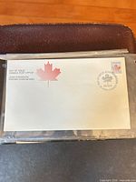 Entire first day cover in sleeve showing cachet and postmark