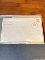 Front view of Canada Post first day cover with stamp and Ottawa cancel