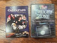 Both DVD season sets front covers