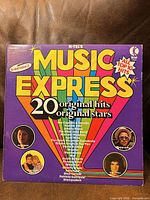 Front sleeve showing album title and graphics