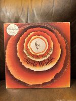 Front gatefold cover of Stevie Wonder Songs in the Key of Life