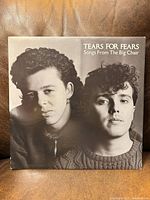 Front sleeve showing album cover portrait