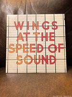 Front album cover with title