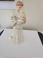 Full view of Lenox mother and child porcelain figurine