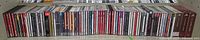 Full shelf of CD spines showing quantity and variety
